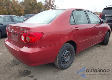 2008 Toyota Corolla Le из США, поврежденный, VIN 2T1BR32E38C875910